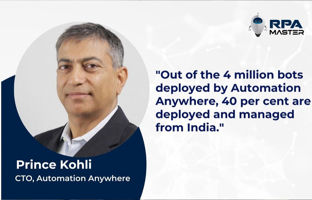 40% Bots Deployed by Automation Anywhere are Managed from India